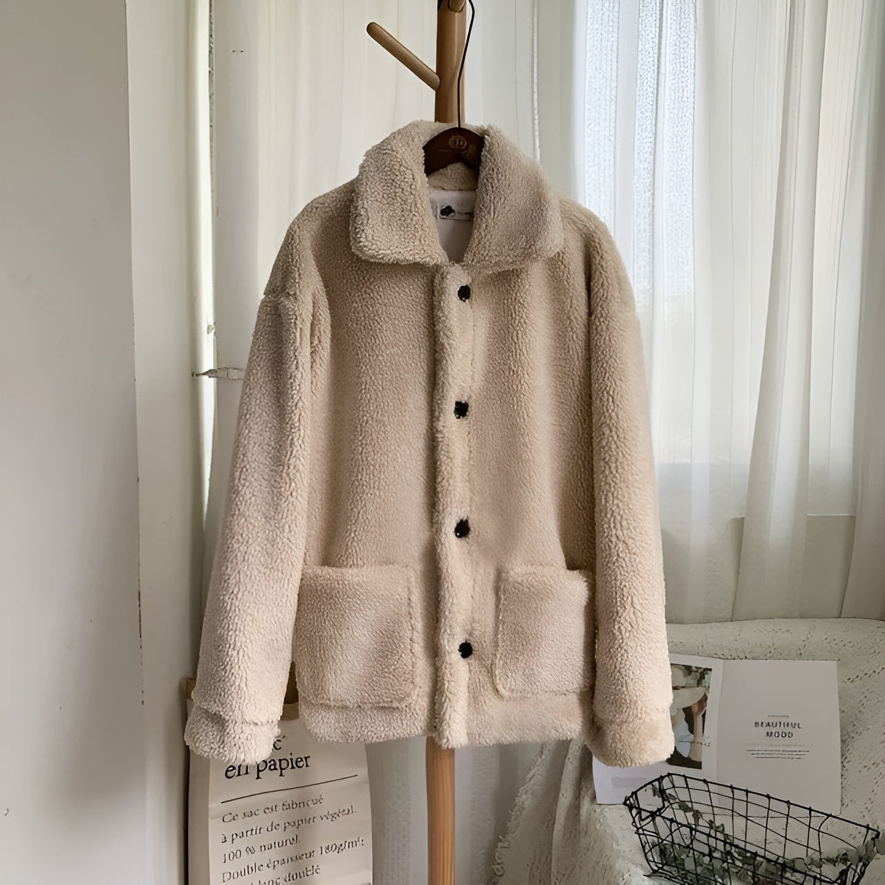 Lagoz Teddy | Luxe Overcoat Jas
