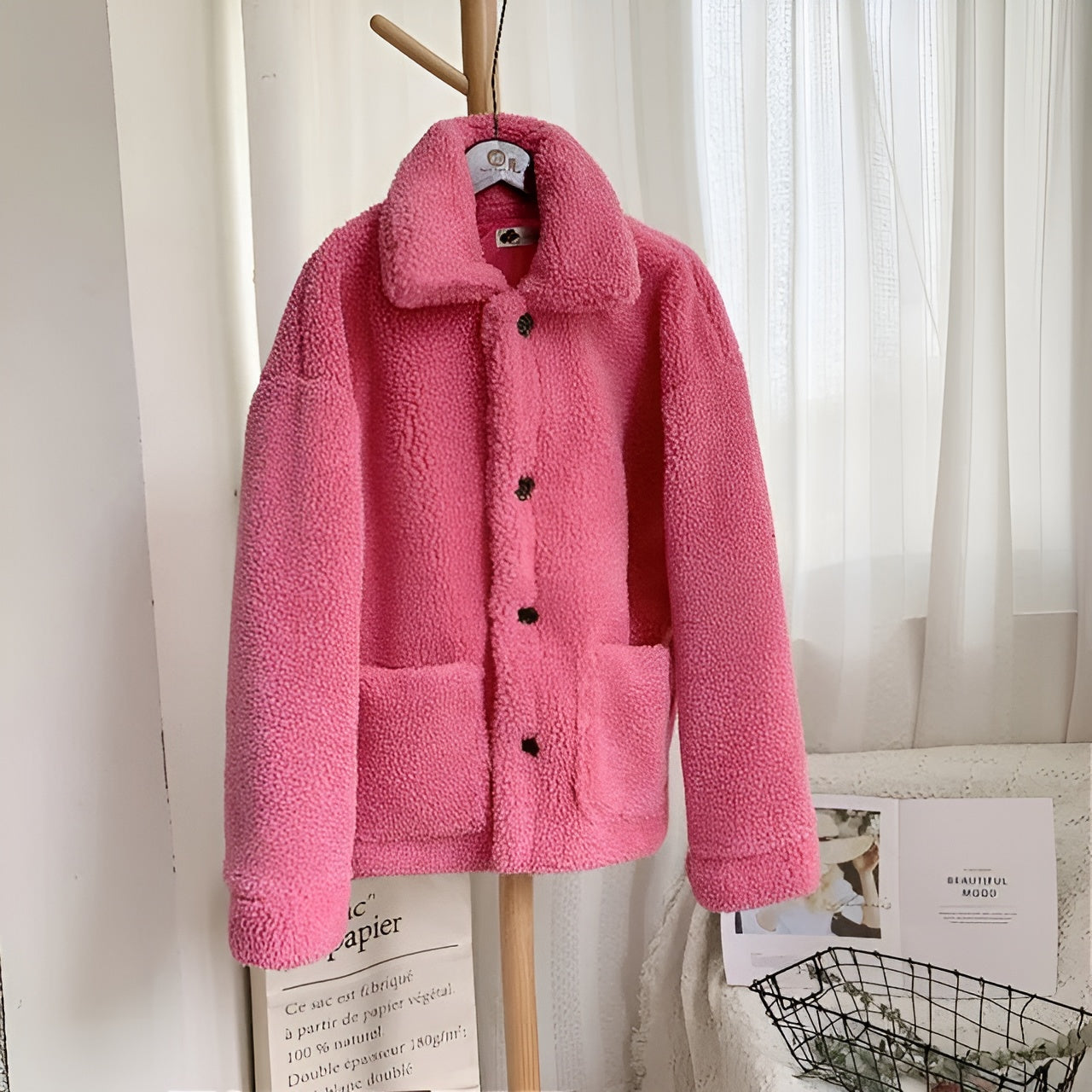 Lagoz Teddy | Luxe Overcoat Jas