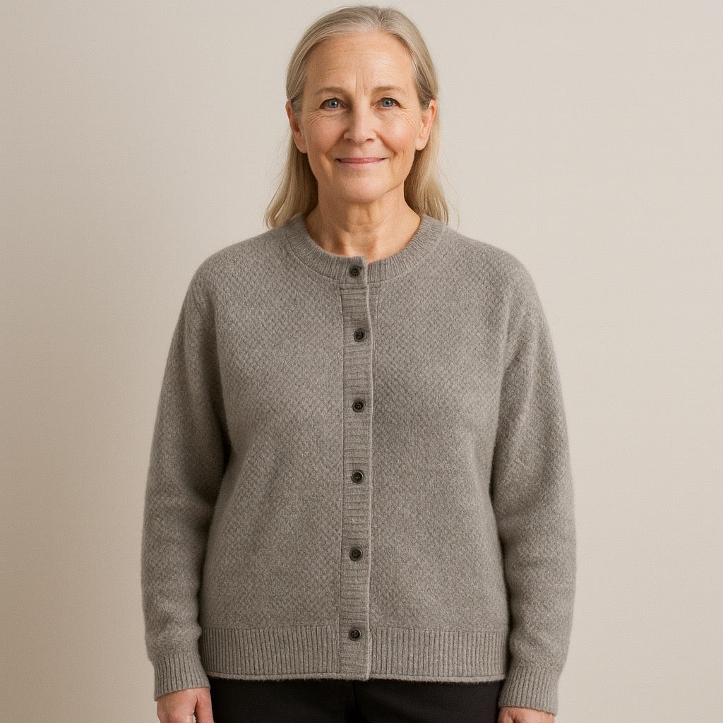 Lagoz Quzo™ – Losvallend Vest met Ronde Hals & Knopen