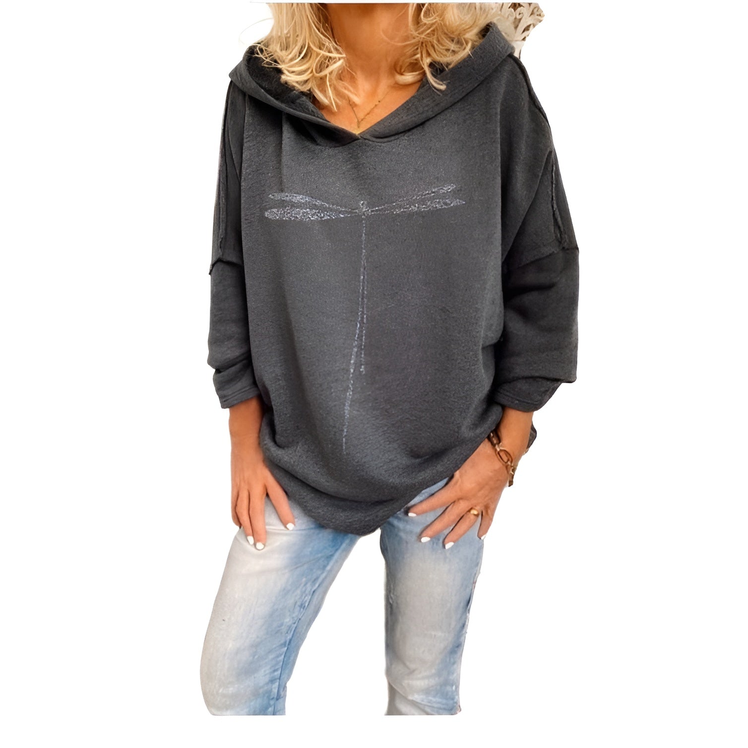 Lagoz Printed | Cozy Hoodie