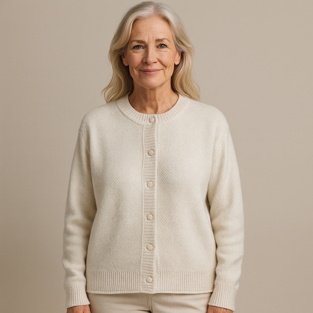 Lagoz Quzo™ – Losvallend Vest met Ronde Hals & Knopen