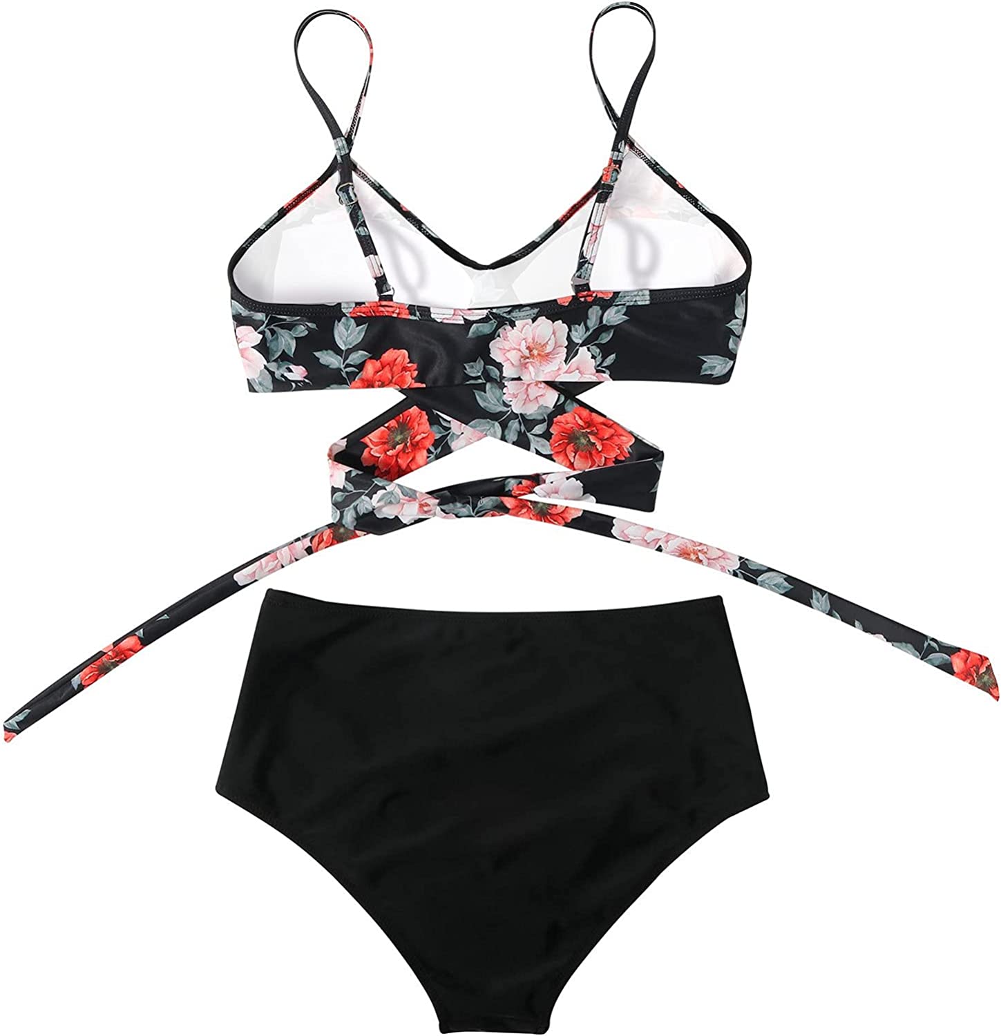 Lagoz Jackson| Belle High Waisted, Kleurrijke Damesbikini