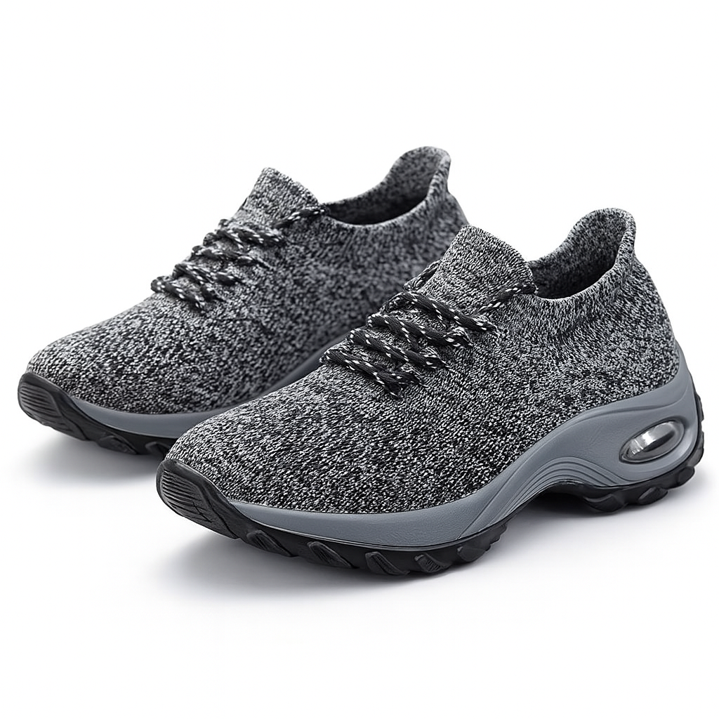 Lagoz Hannie | Dames Comfortabele Lichtgewicht Comfortschoenen met Zachte Demping en Antislip Zool