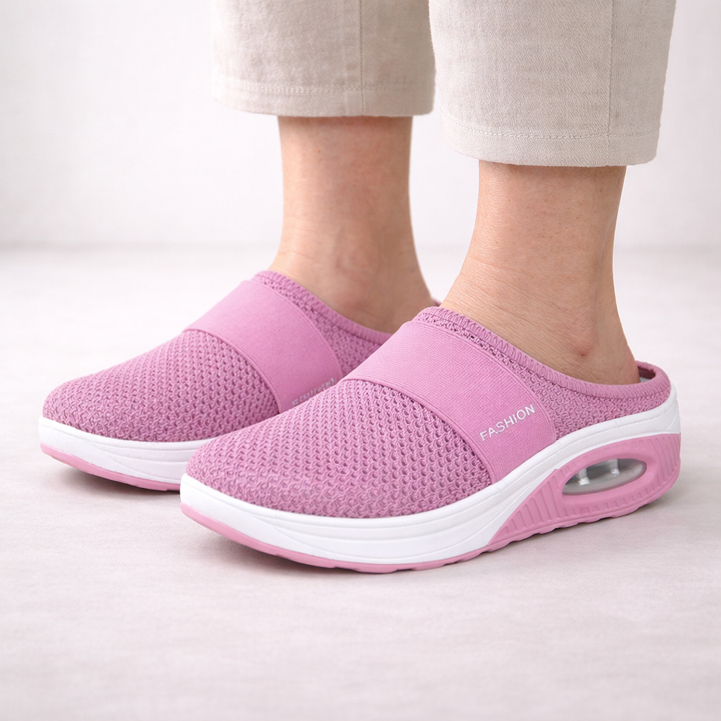 Lagoz Lily | Orthopedische Sandalen Dames Instappers Met Steunzool