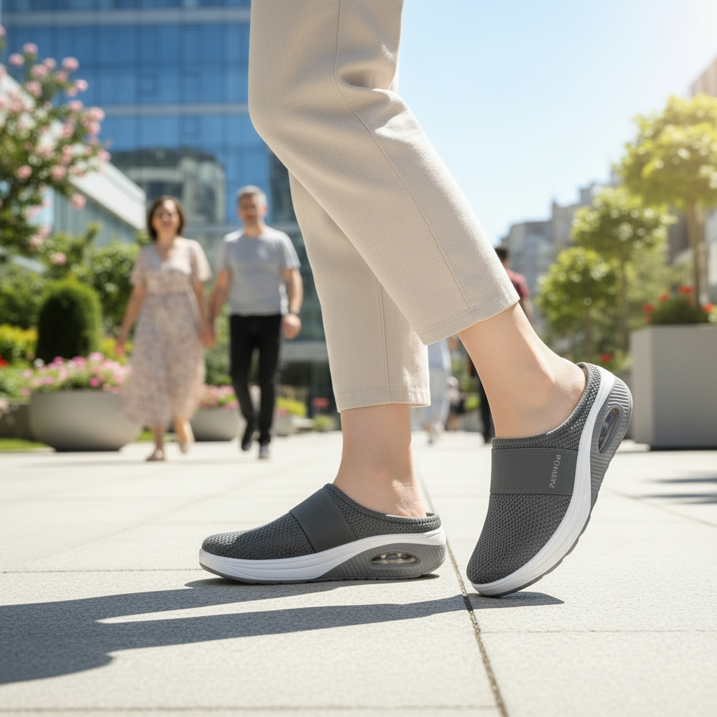 Lagoz Lily | Orthopedische Sandalen Dames Instappers Met Steunzool