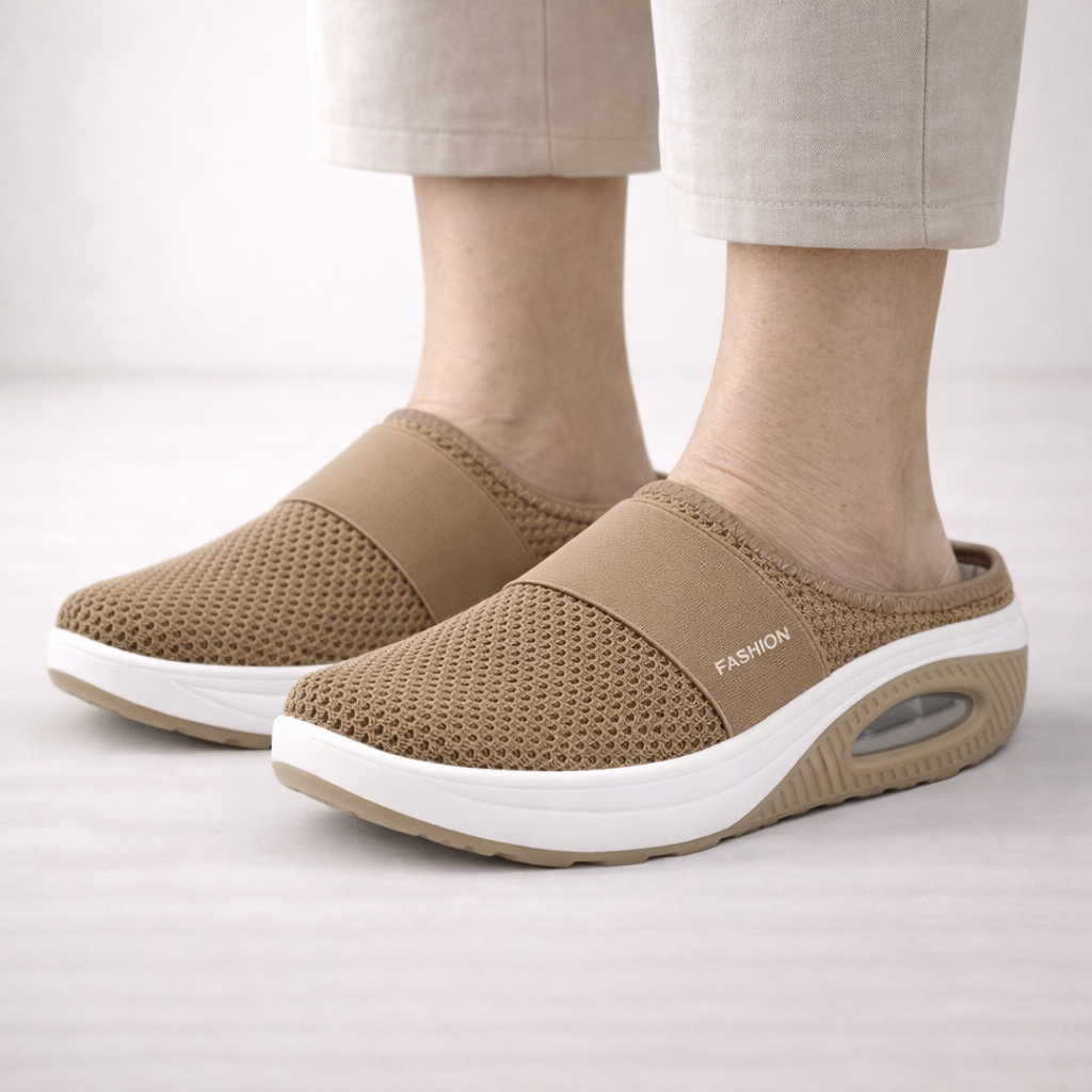 Lagoz Lily | Orthopedische Sandalen Dames Instappers Met Steunzool