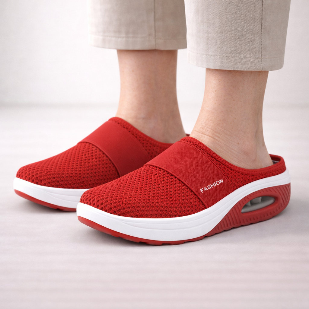 Lagoz Lily | Orthopedische Sandalen Dames Instappers Met Steunzool