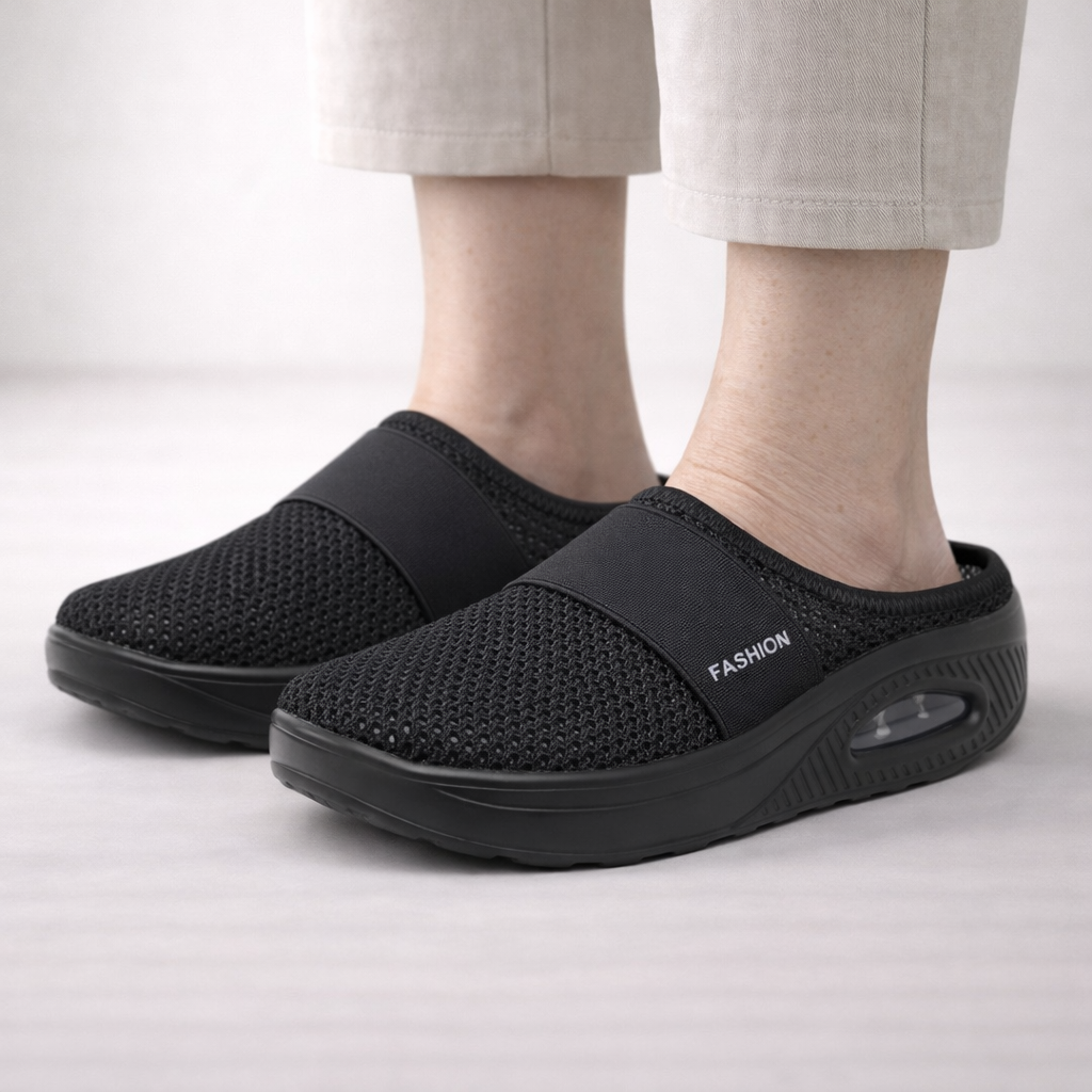 Lagoz Lily | Orthopedische Sandalen Dames Instappers Met Steunzool