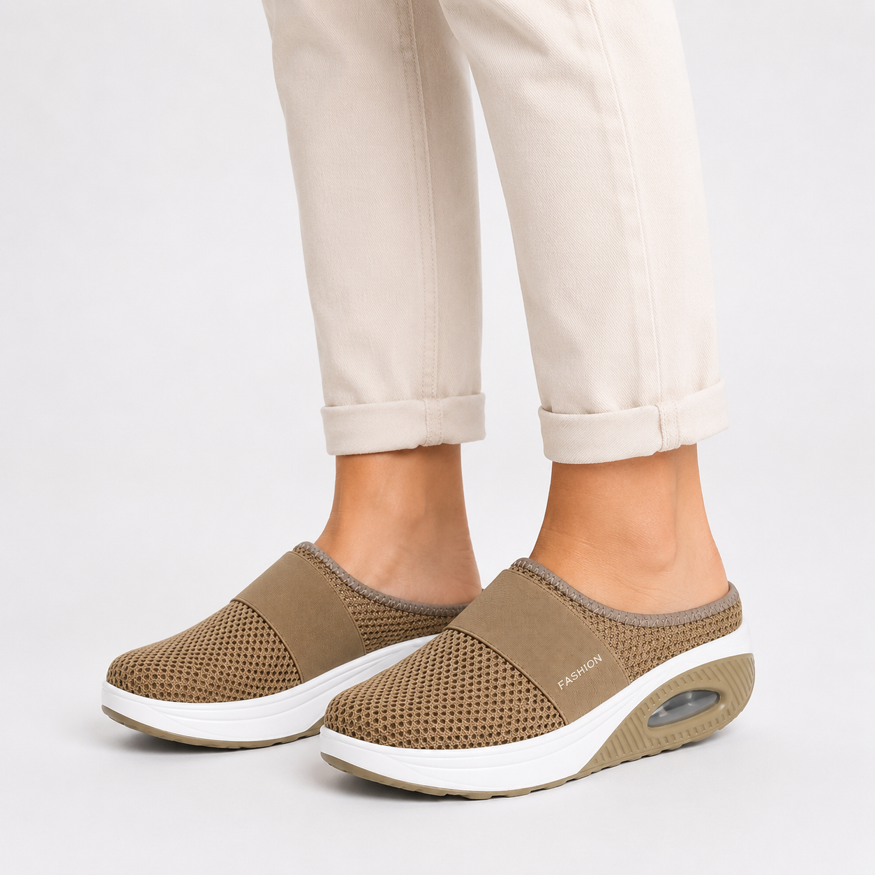 Lagoz Lily | Orthopedische Sandalen Dames Instappers Met Steunzool