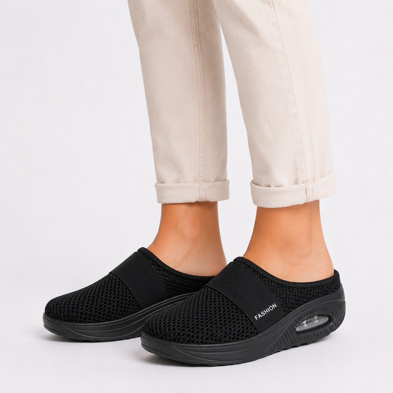 Lagoz Lily | Orthopedische Sandalen Dames Instappers Met Steunzool