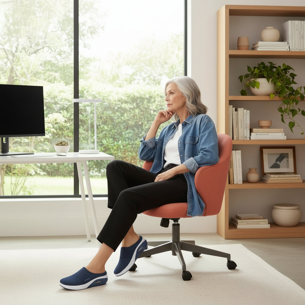 Lagoz Lily | Orthopedische Sandalen Dames Instappers Met Steunzool