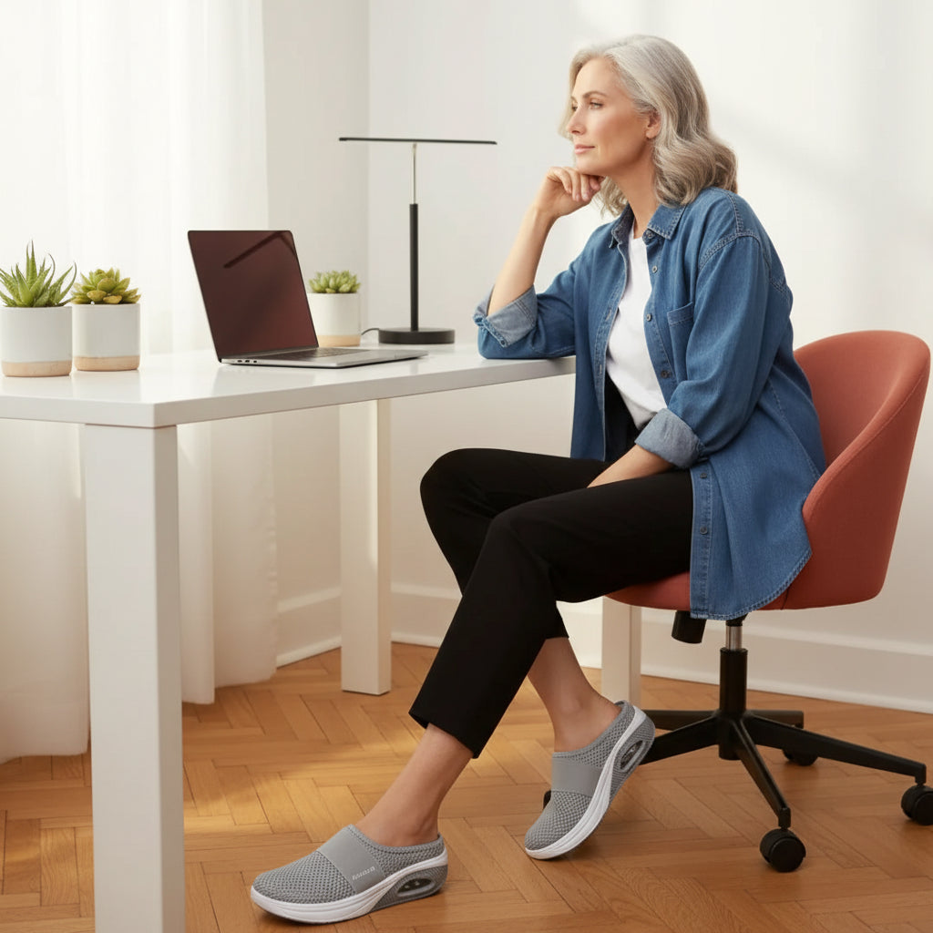 Lagoz Lily | Orthopedische Sandalen Dames Instappers Met Steunzool