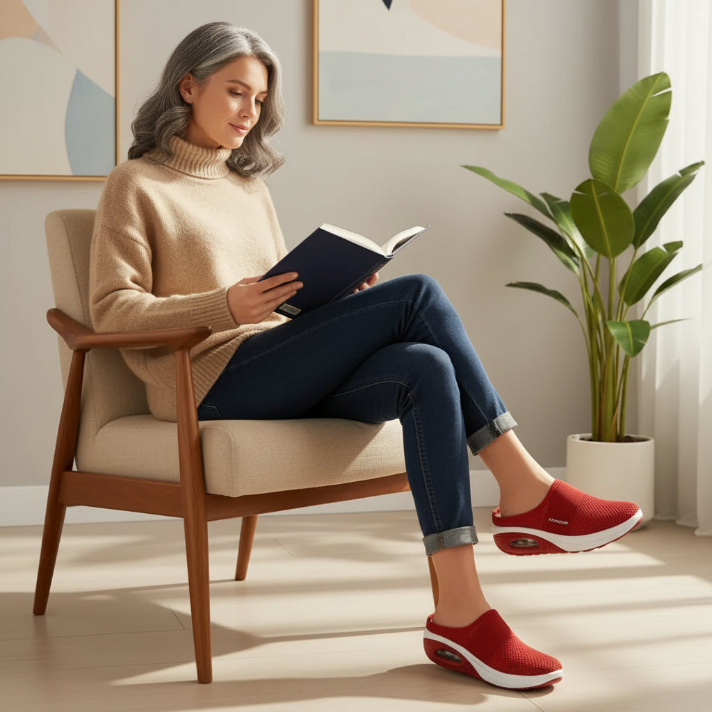 Lagoz Lily | Orthopedische Sandalen Dames Instappers Met Steunzool