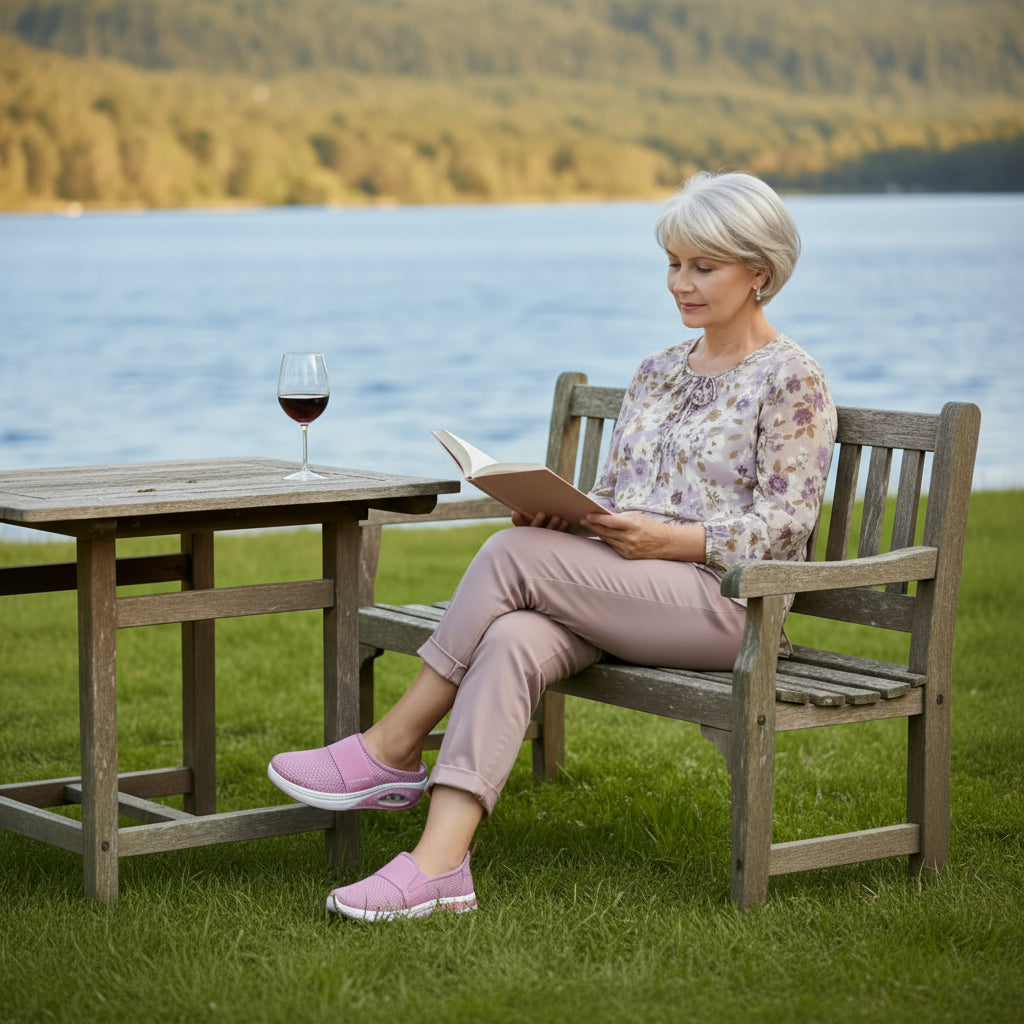 Lagoz Lily | Orthopedische Sandalen Dames Instappers Met Steunzool