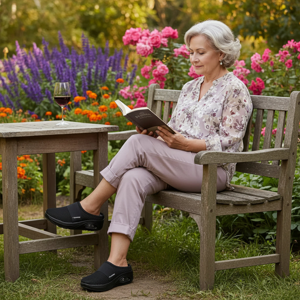 Lagoz Lily | Orthopedische Sandalen Dames Instappers Met Steunzool