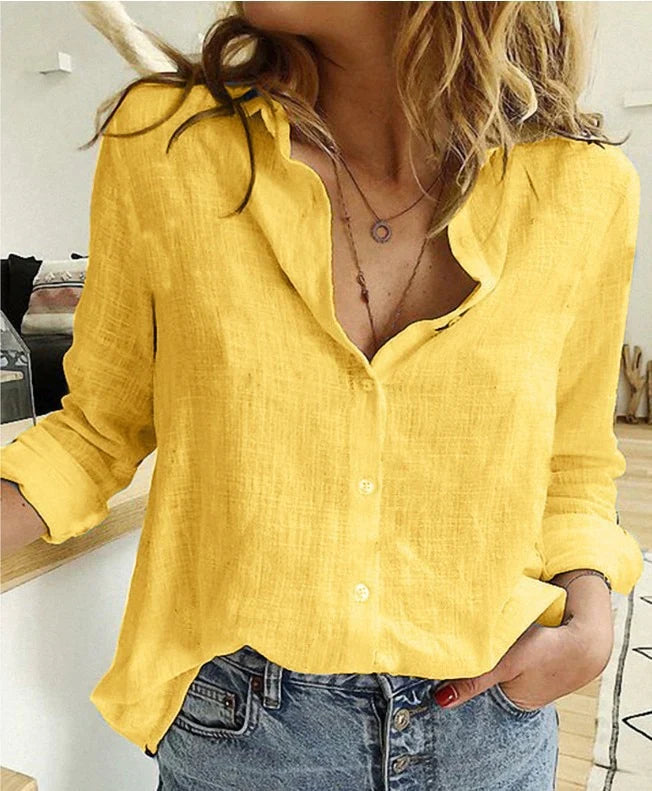 Lagoz Chloë Casual Blouse | Een Stoere & Luchtige Damesblouse