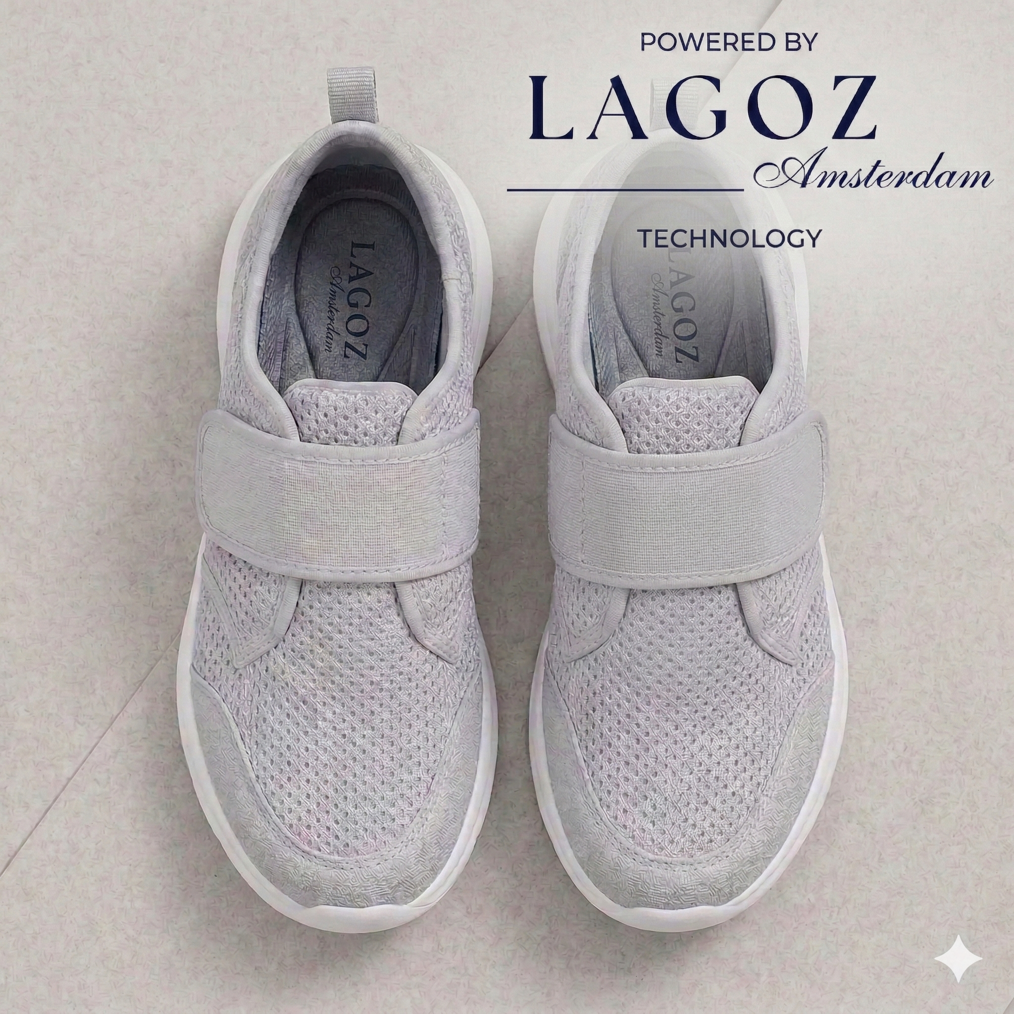 Lagoz Fien | Orthopedische Brede Dames Schoenen – Diabetes Schoenen