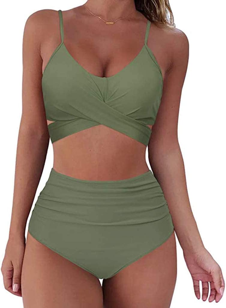 Lagoz Jackson| Belle High Waisted, Kleurrijke Damesbikini