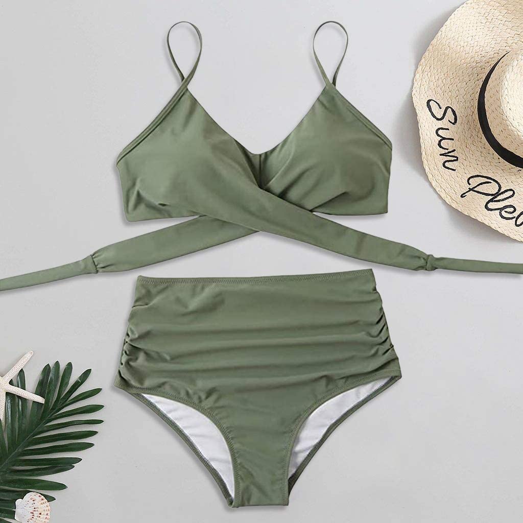 Lagoz Jackson| Belle High Waisted, Kleurrijke Damesbikini