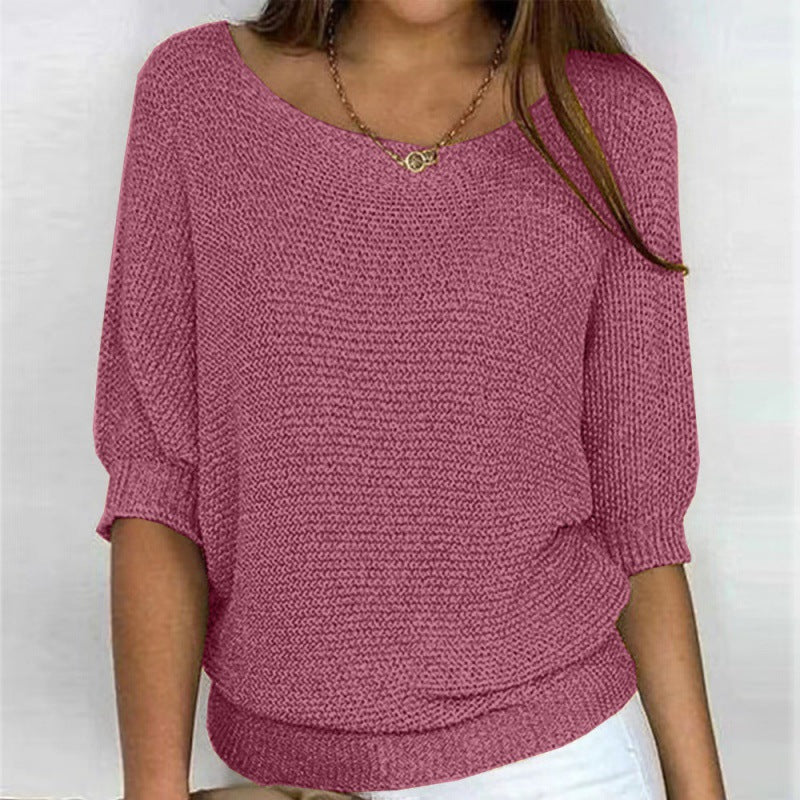 Lagoz Isy™ – Luchtige Gebreide Top met Elegante Valt
