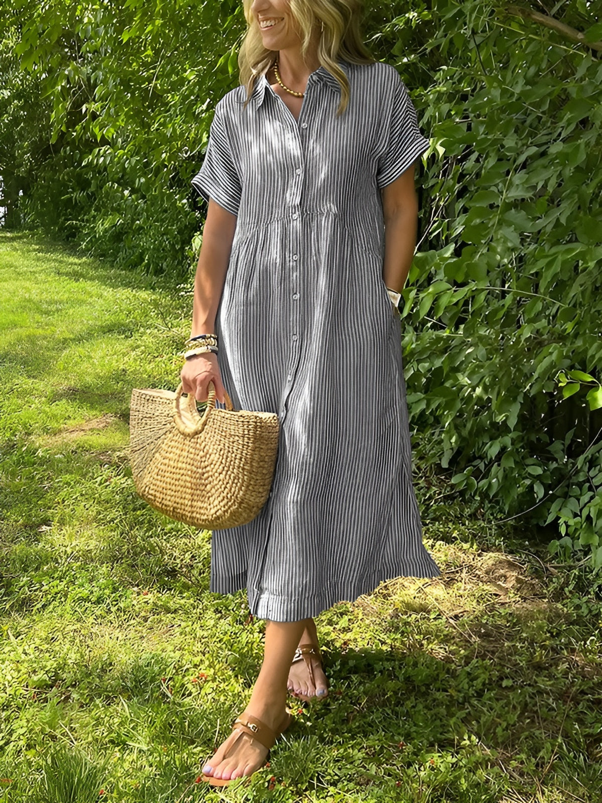 Lagoz Lana Jurk | Tijdloze Elegantie in Fluweelzachte Stof