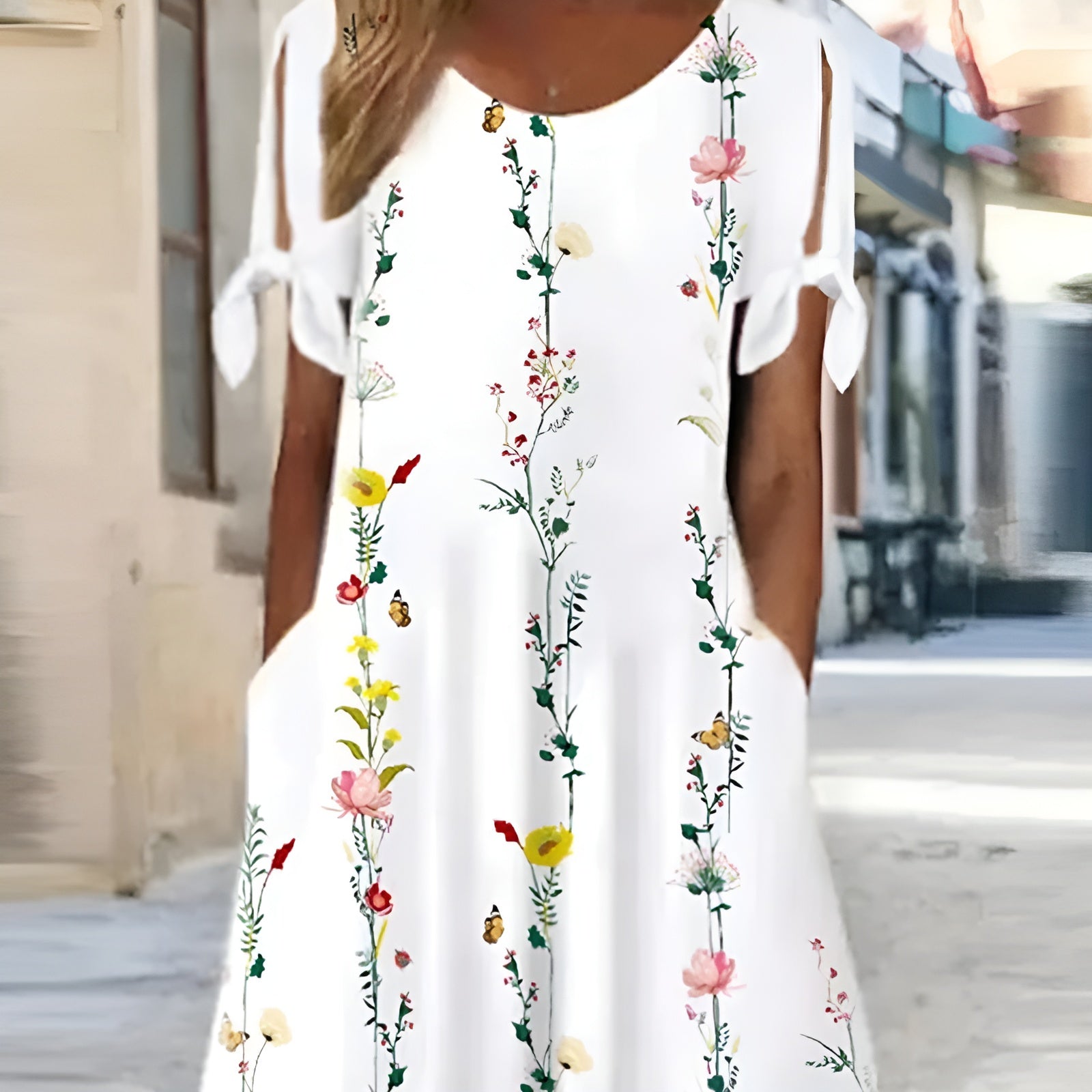 Lagoz Bloom | Midi Dress