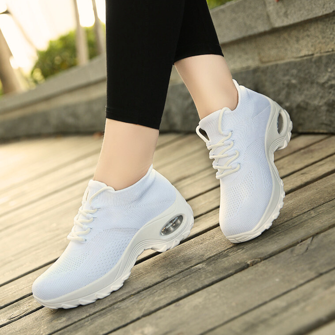 Lagoz Rosalie | Orthopedische Dames Wandelschoen Mesh Dempend