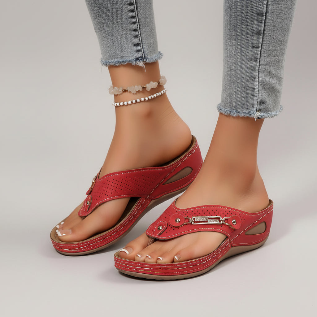 Lagoz Tarcha | Orthopedische Dames Zomer Slippers