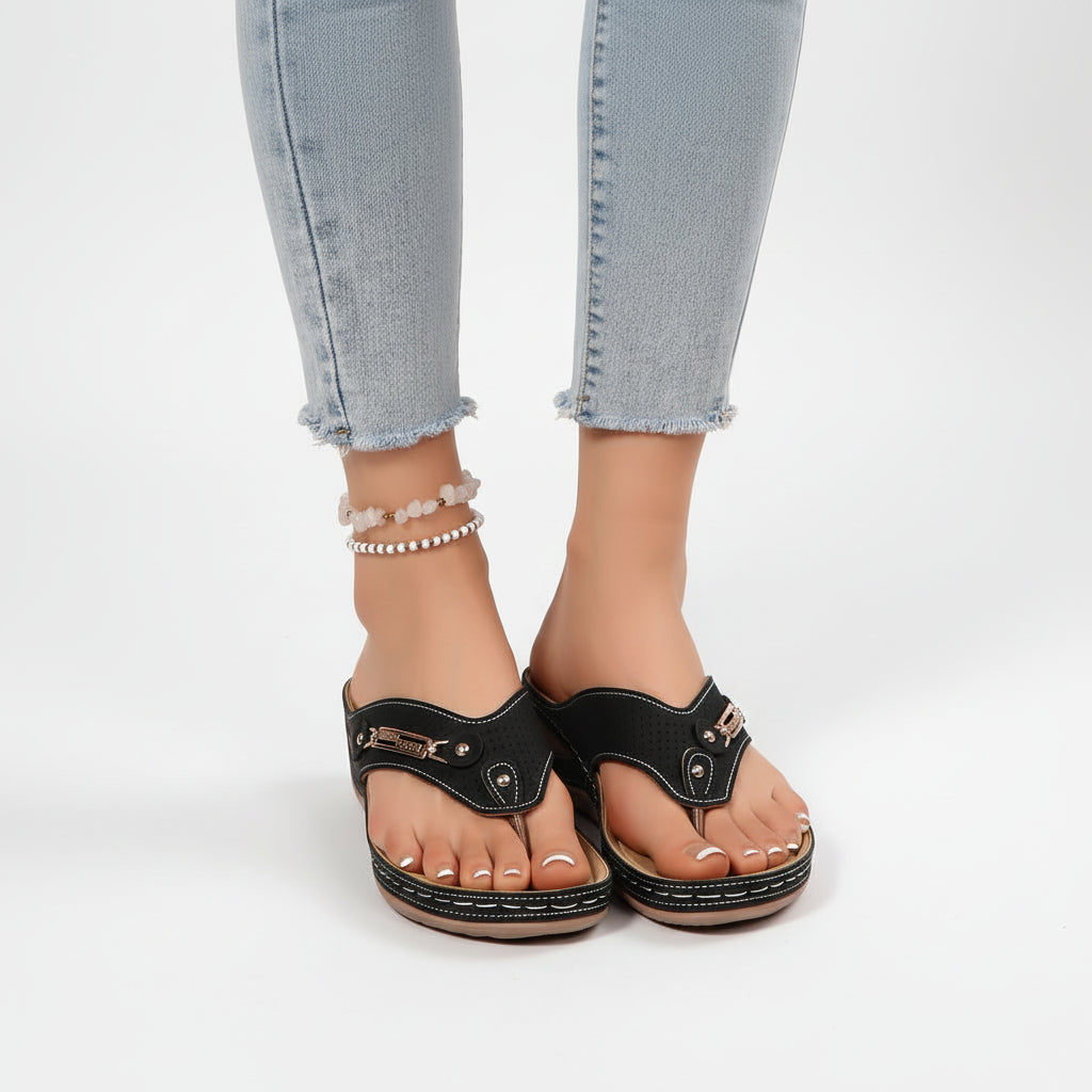 Lagoz Tarcha | Orthopedische Dames Zomer Slippers