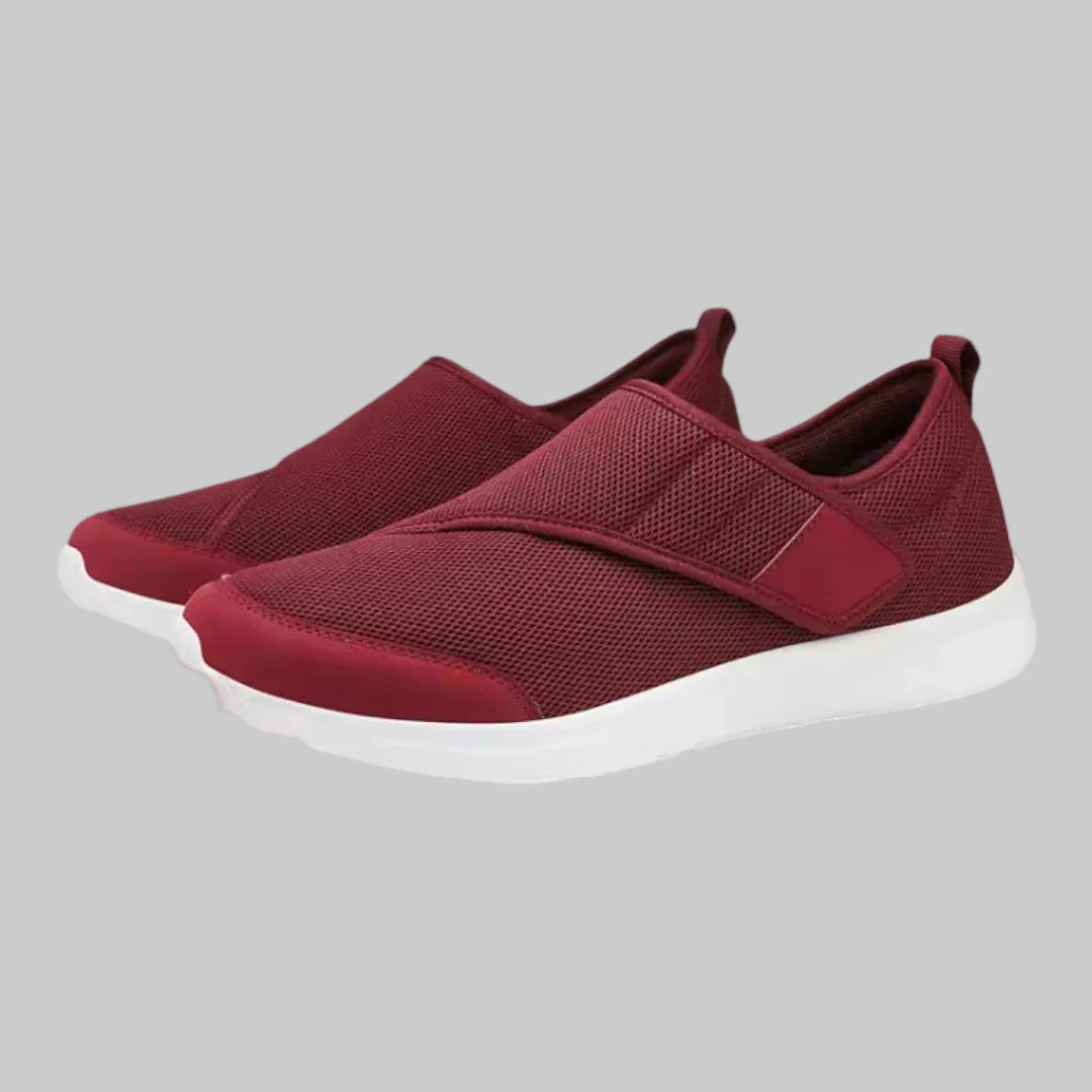 lagoz Berth | Orthopedische Diabetes Schoenen Unisex – Brede Klittenband Schoenen
