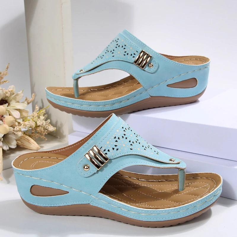 Lagoz Flora | Orthopedische Zomer Dames Sandalen