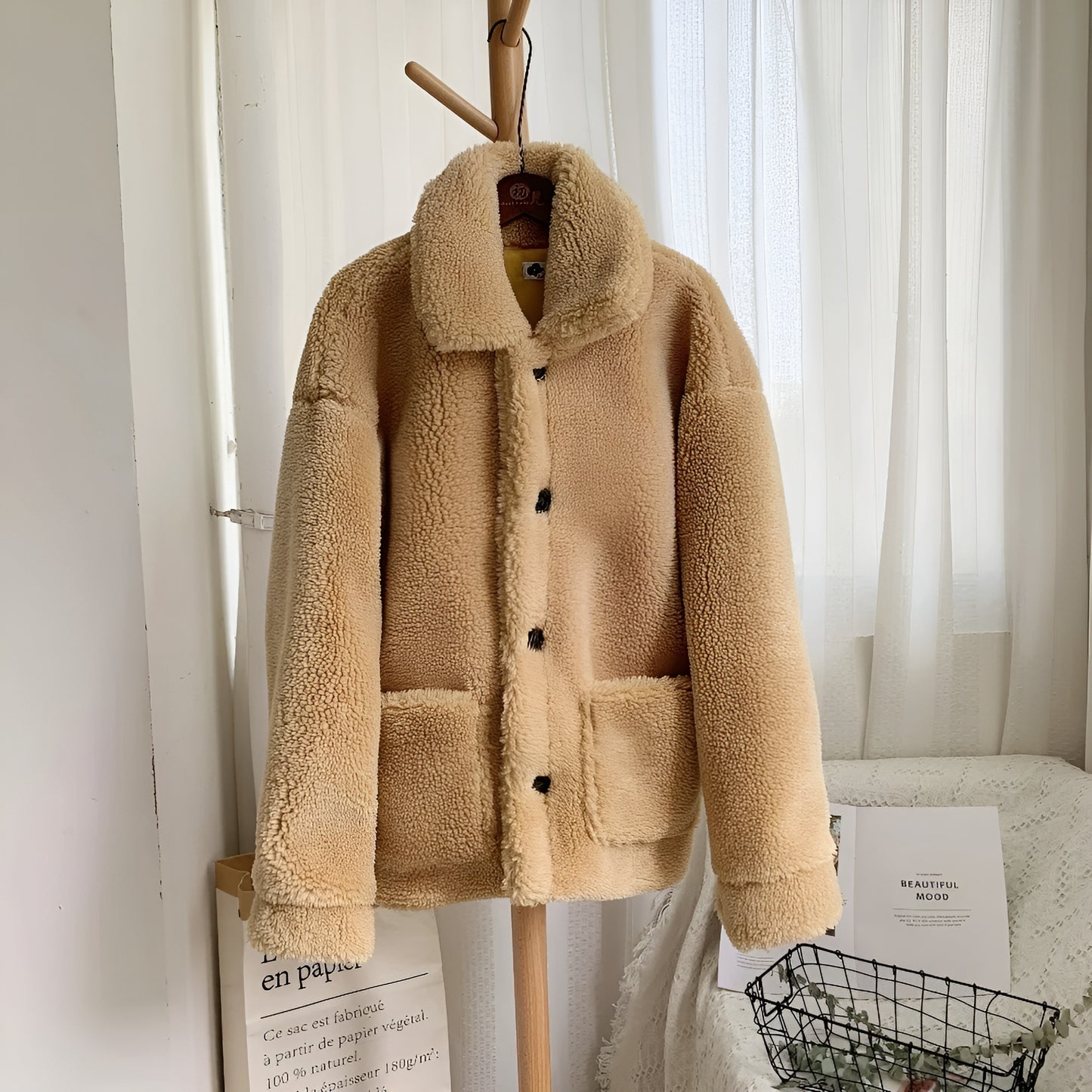 Lagoz Teddy | Luxe Overcoat Jas
