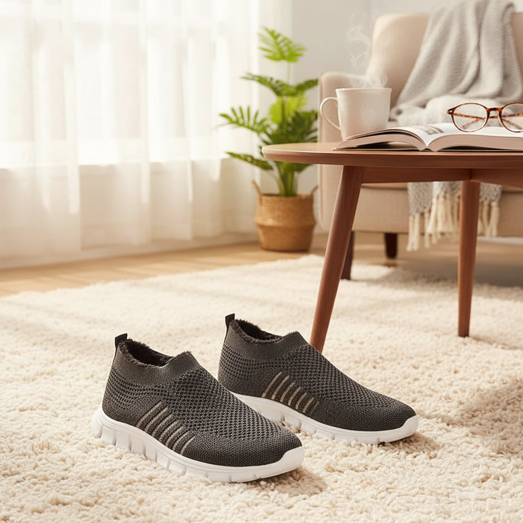 Lagoz Olivi | Orthopedische Dames Comfort Sneaker