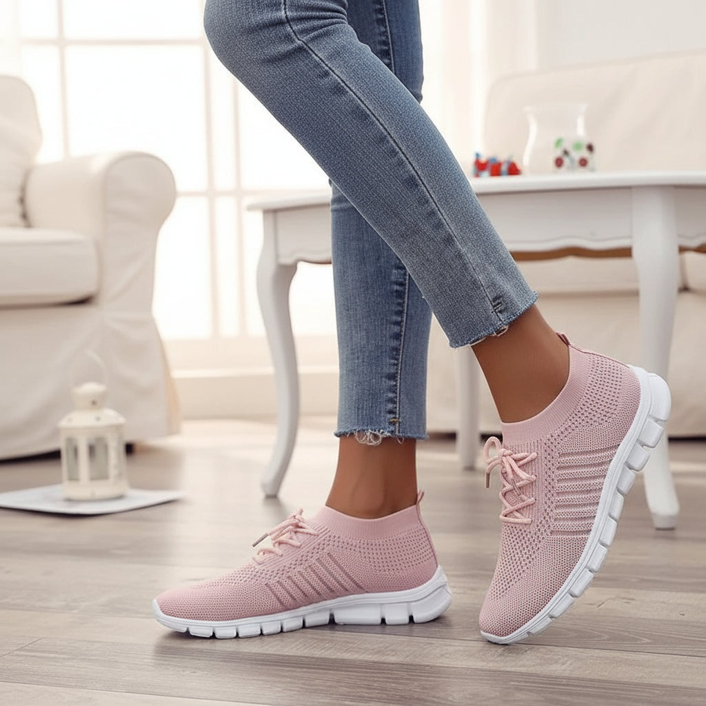Lagoz Olivi | Orthopedische Dames Comfort Sneaker