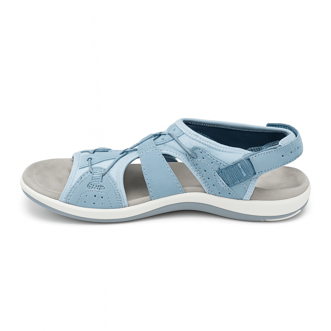 Lagoz Sita | Dames Comfort Sandalen met Zachte Demping en Stevige Grip – Geschikt voor Normale en Brede Voeten