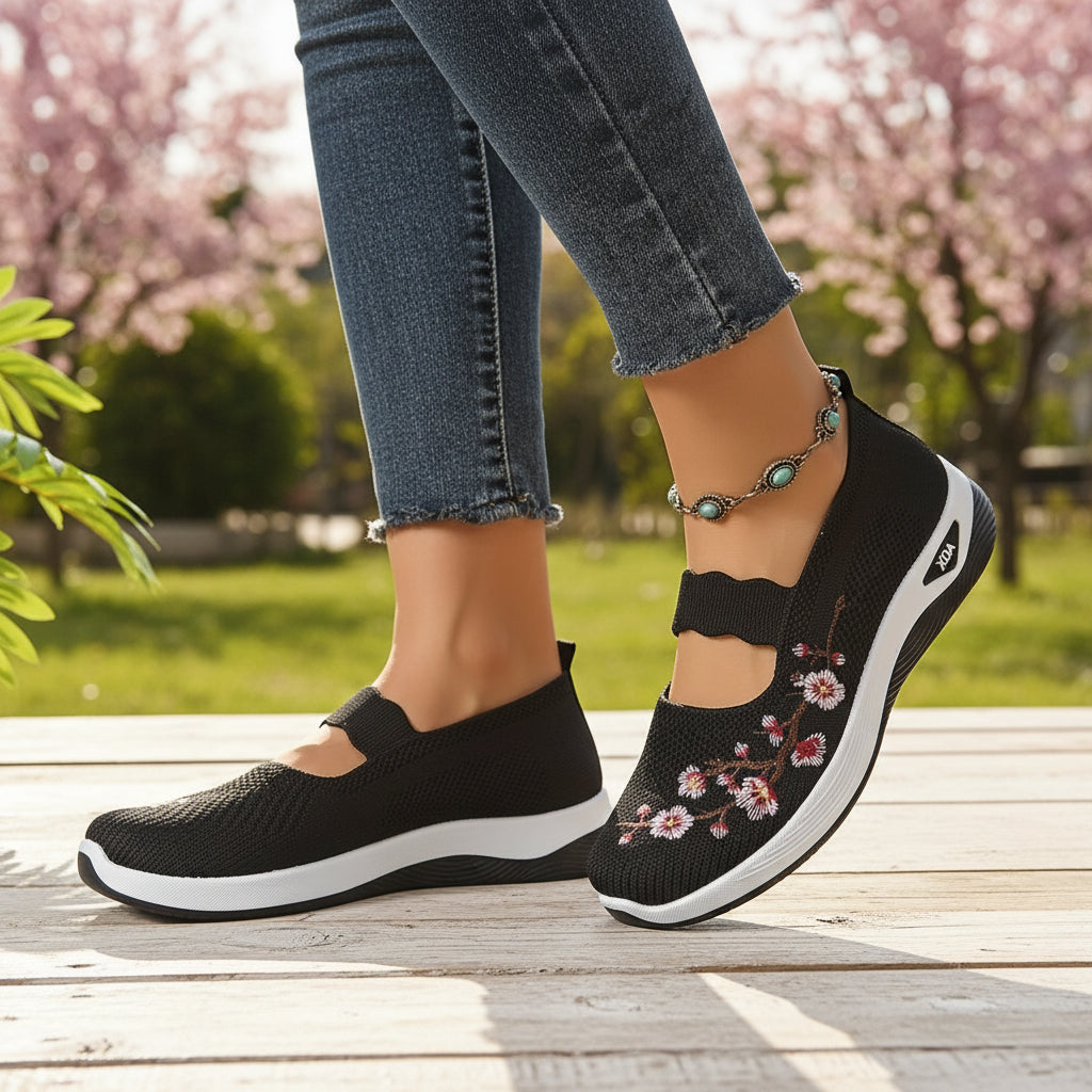 Lagoz Helia | Comfortabele Orthopedische Dames Instap Schoenen
