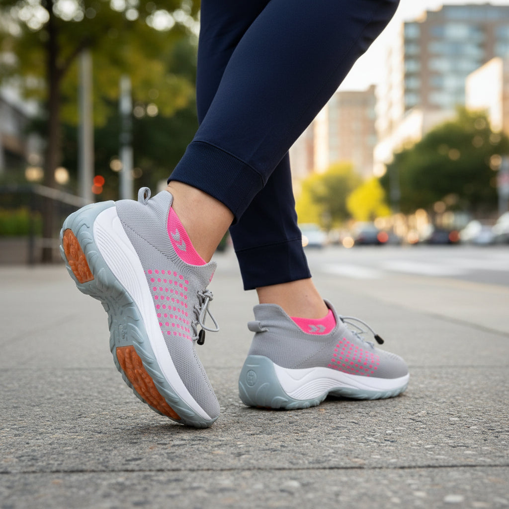 Lagoz Air | Orthopedische Dames Comfort Sneaker