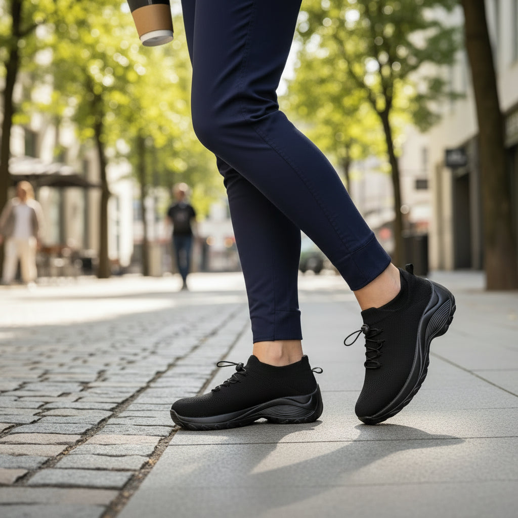 Lagoz Air | Orthopedische Dames Comfort Sneaker