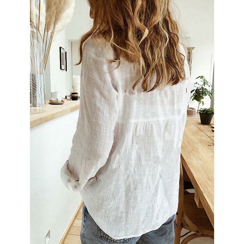 Lagoz Chloë Casual Blouse | Een Stoere & Luchtige Damesblouse