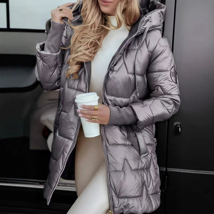 Lagoz Heny |Herfstjas Dames met Capuchon