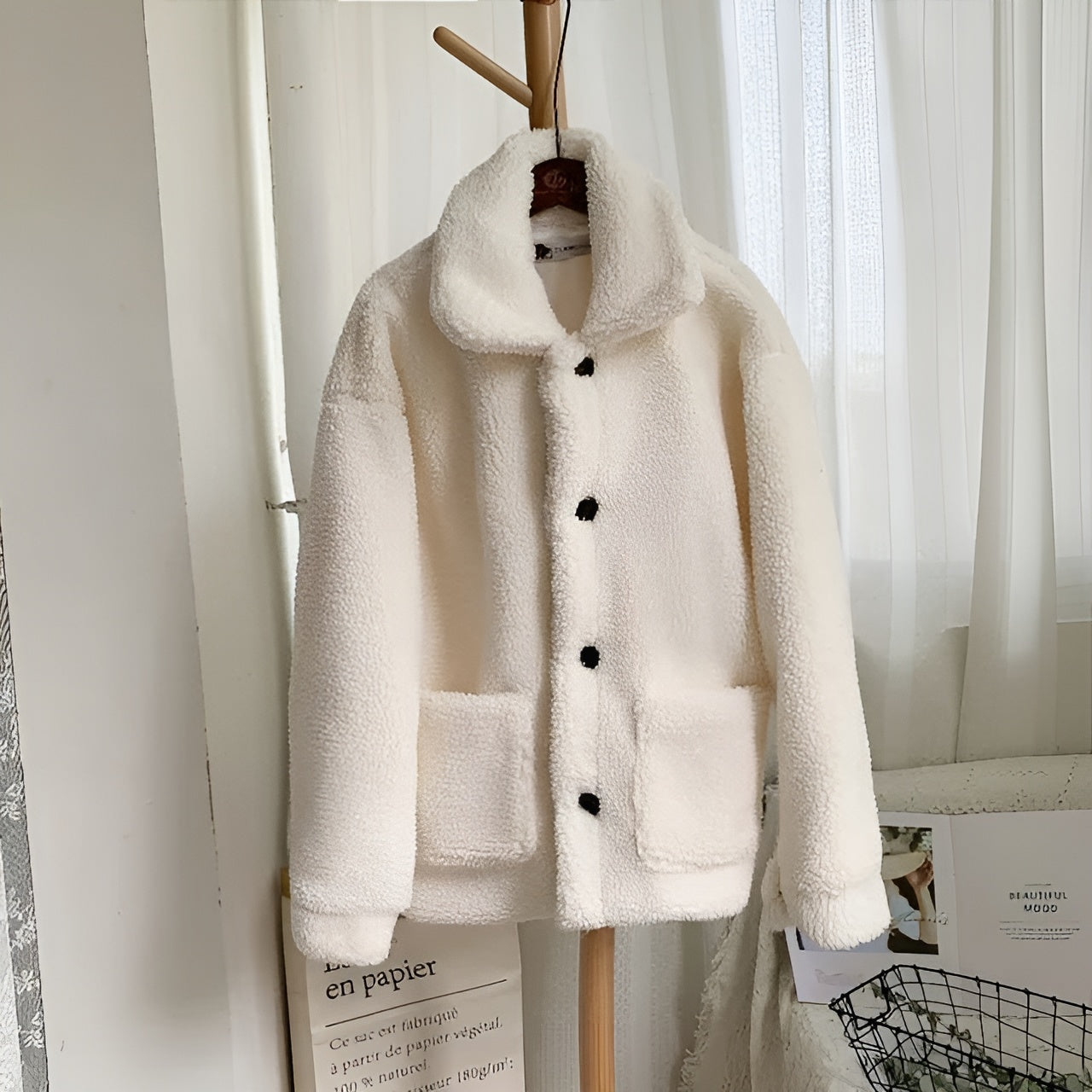 Lagoz Teddy | Luxe Overcoat Jas