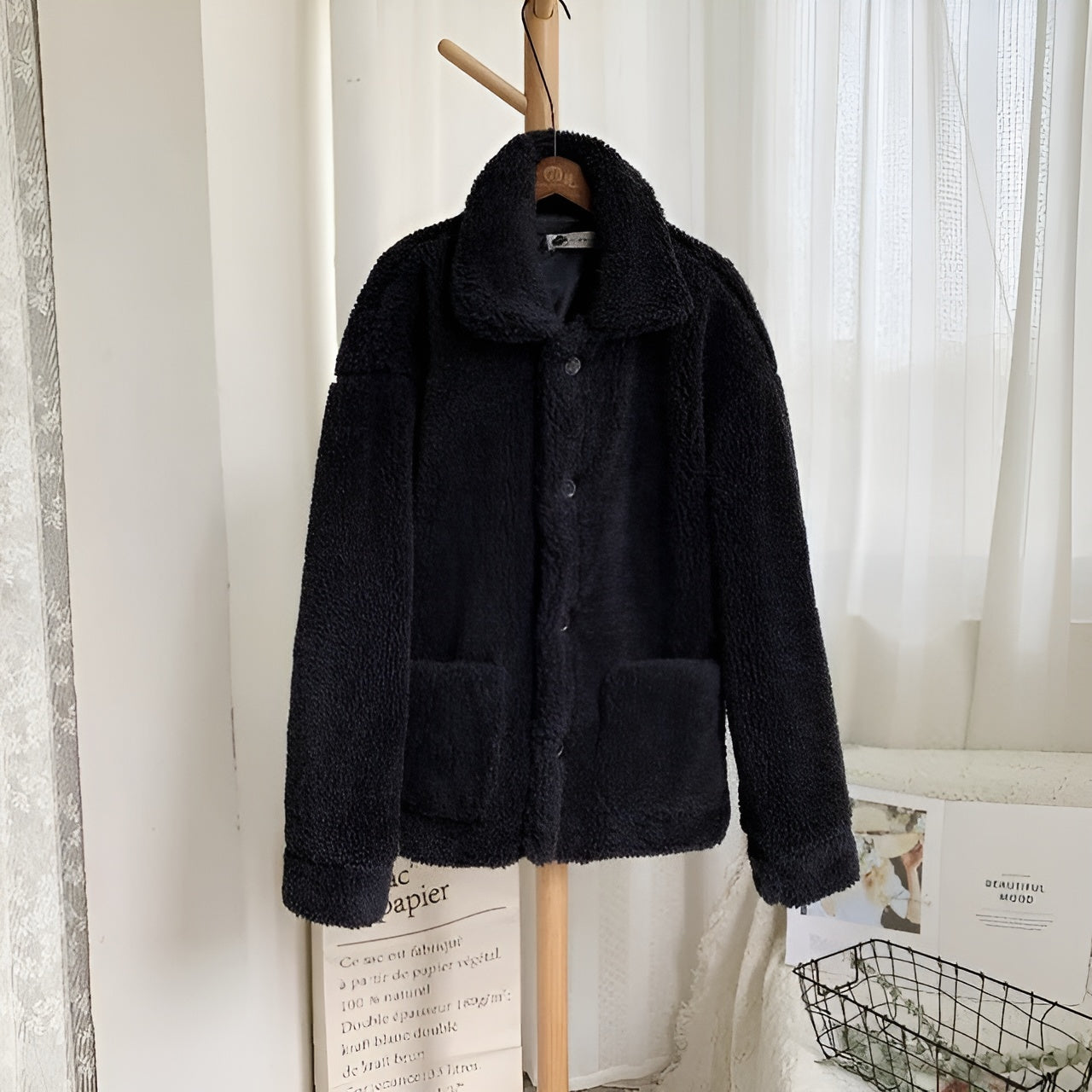Lagoz Teddy | Luxe Overcoat Jas
