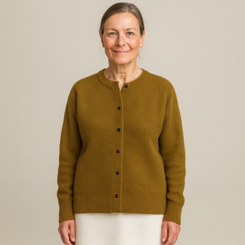 Lagoz Quzo™ – Losvallend Vest met Ronde Hals & Knopen