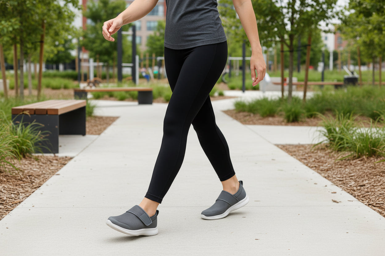 lagoz Berth | Orthopedische Diabetes Schoenen Unisex – Brede Klittenband Schoenen