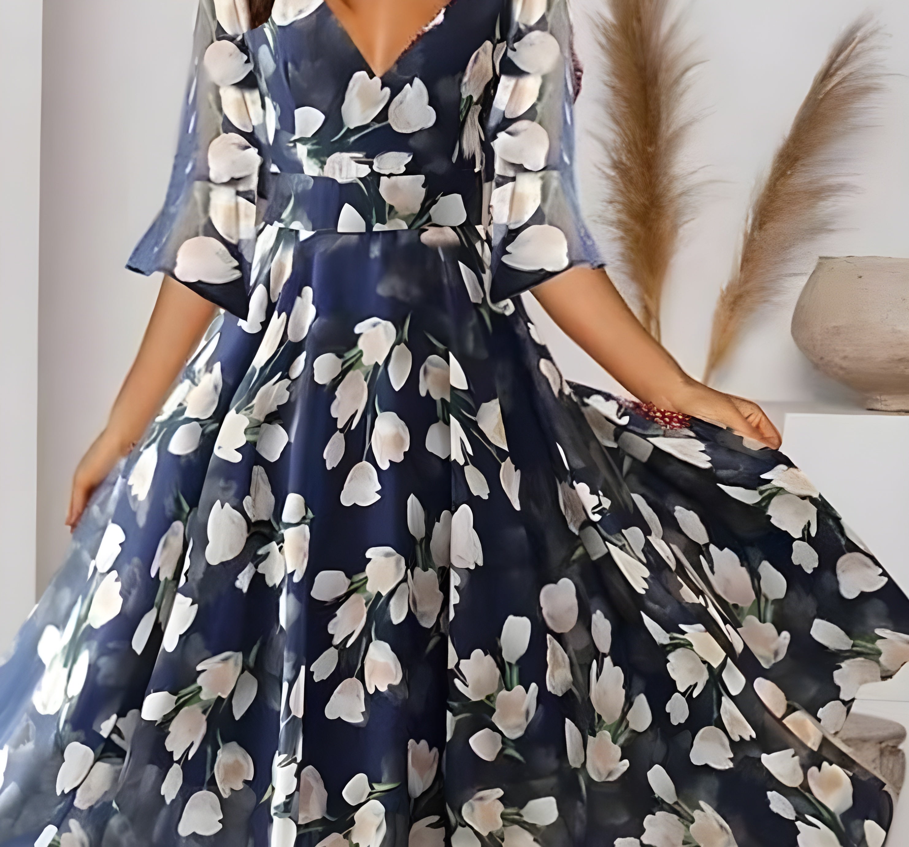 Lagoz Kola | Comfortabele & Losvallende Jurk