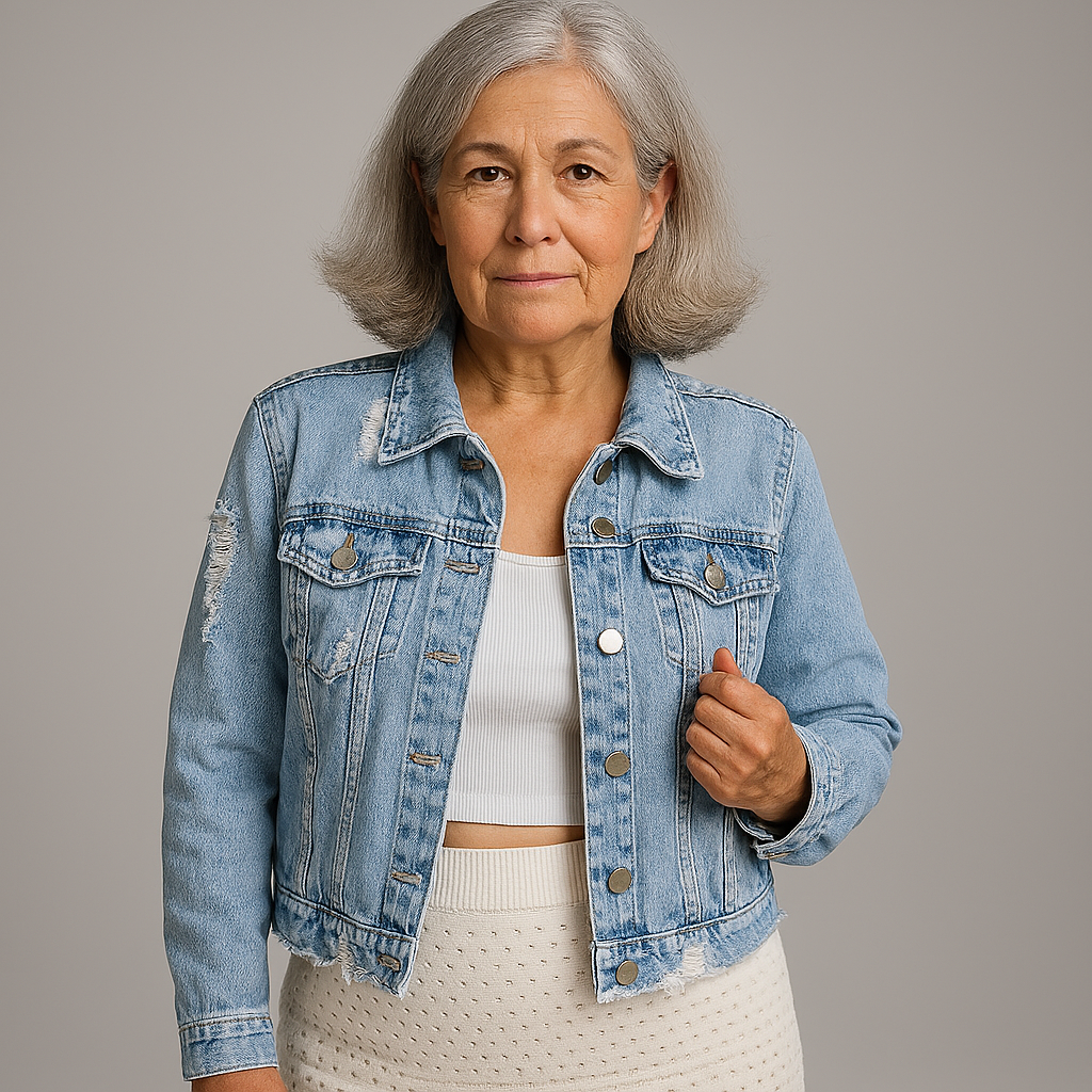 Lagoz Raw Edge | Denim Jas