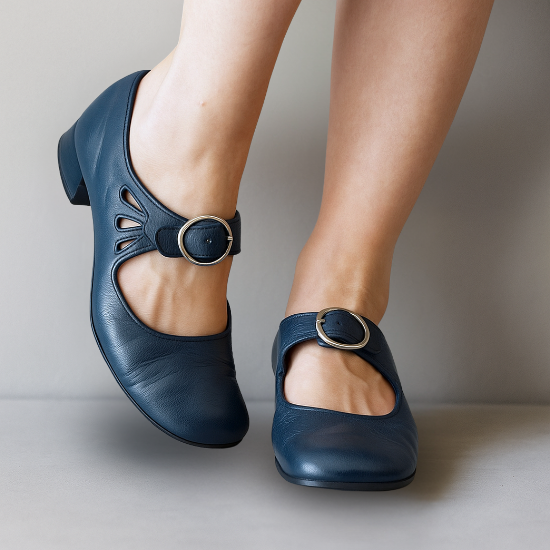 Lagoz Elsa | Orthopedische leren sandalen met comfortabele sleezool