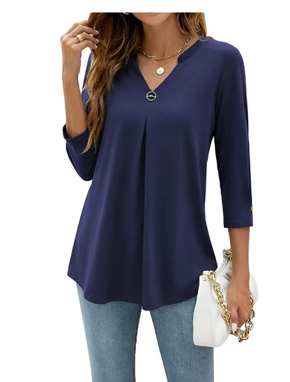 Lagoz Amalia | Business Collier-Shirt with Stand-Up Collar