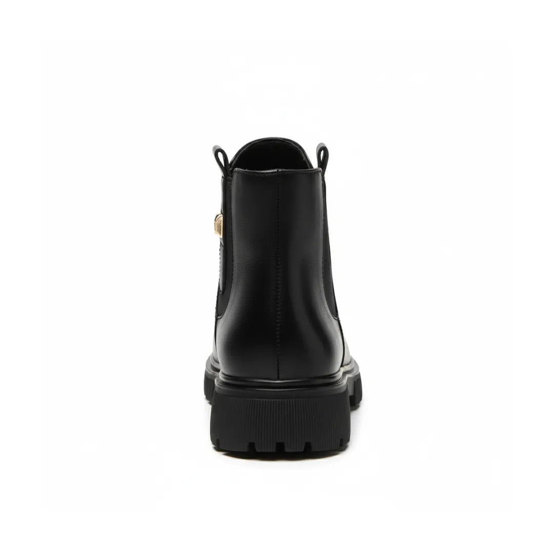 Lagoz Kylia | Gevoerde Orthopedische Dames Enkellaarzen – Warme Snowboots met Rits