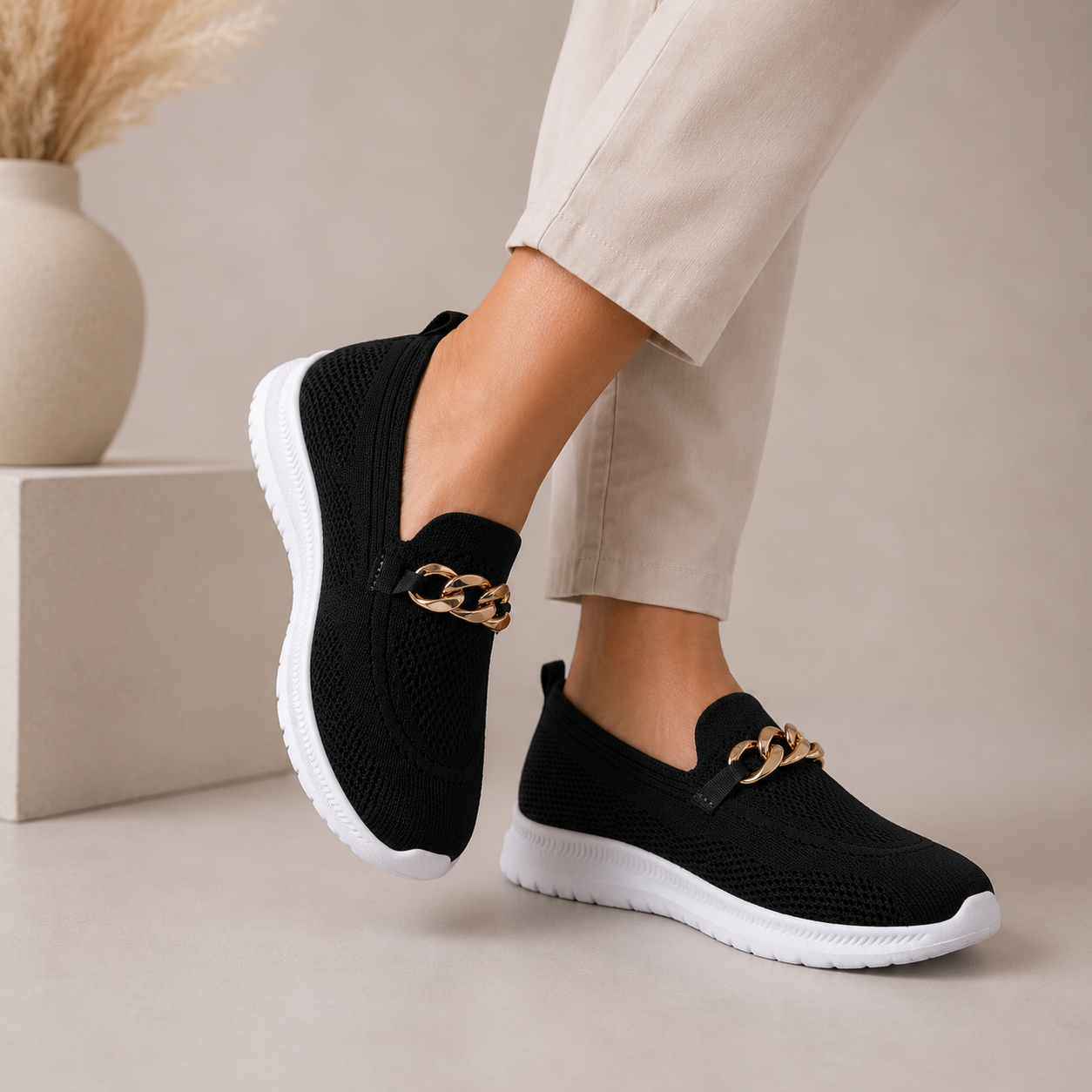 Lagoz Kira | Orthopedische Dames Instappers Ademend